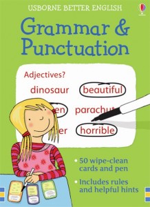 check grammar and punctuation