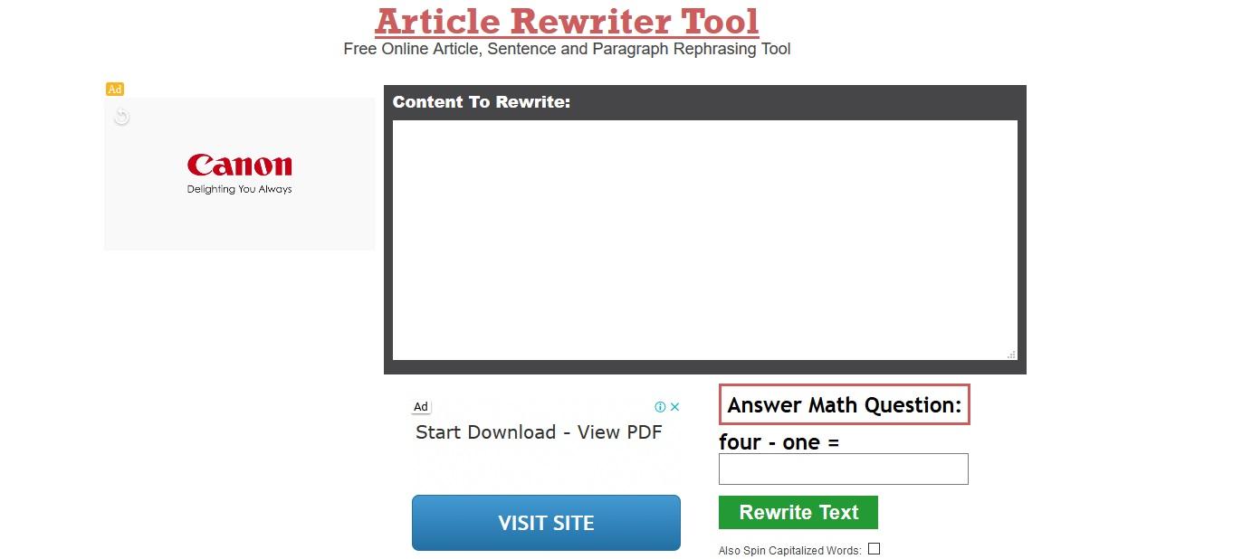 articlerewritertool.com review