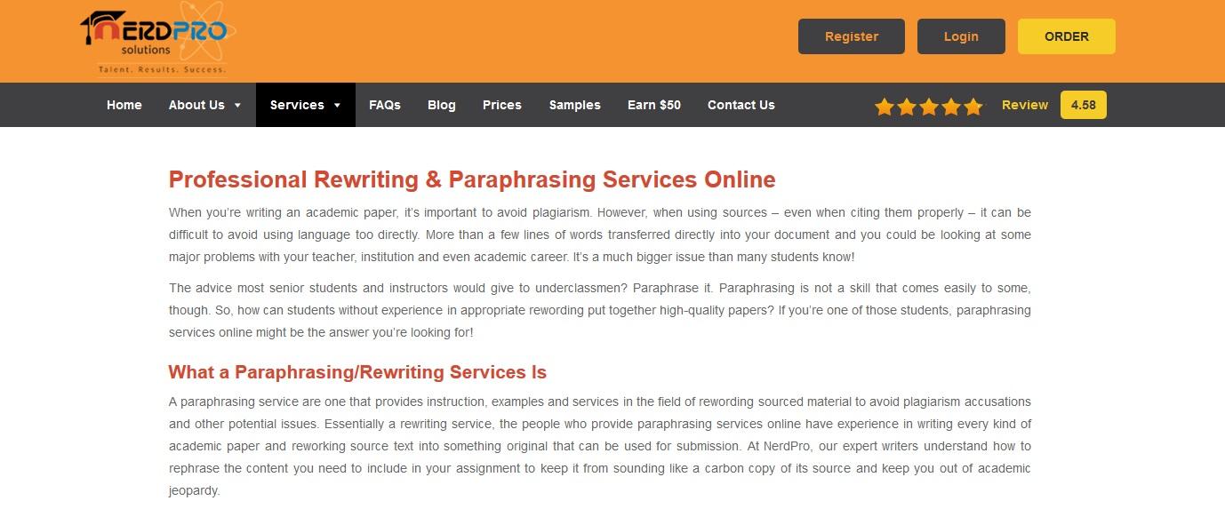 best rephrasing services