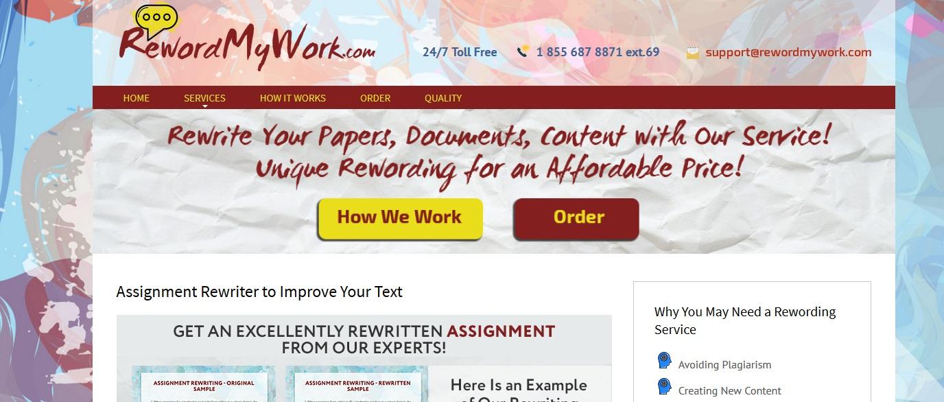 rewordmywork.com review